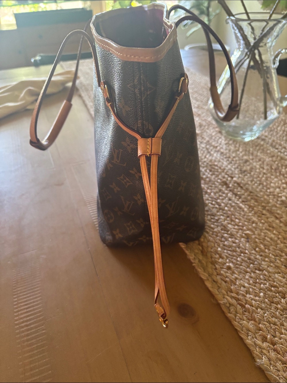 Louis Vuitton Brown Neverfull MM Tote - Picture 6 of 17